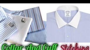 'Collar and cuff stitching | Aj fashion'