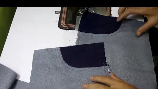 'Jeans pocket stitching'