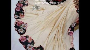 'Dola silk cut work sare Collections by [AJ Fashion Hub]'