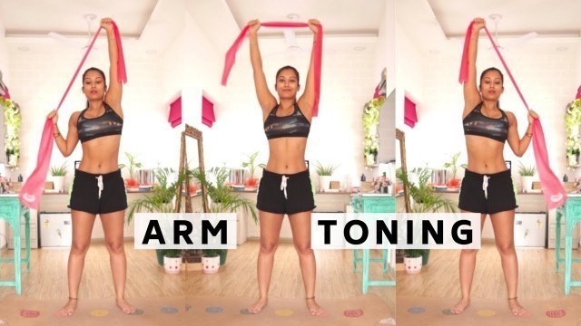 'ARM TONING | INDIAN FEMALE FITNESS | YOGASINI'