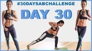 'DAY 30- Final Ab Challenge |#30daysabchallenge | Indian Female Fitness | Yogasini'