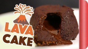 'The EASIEST 15 Minute Chocolate Lava Cake'