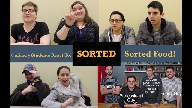 'Sorted Food! | Culinary Students React! S1/Ep2'