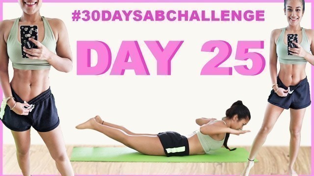 'DAY 25 | 500 Reps |#30daysabchallenge | Indian Female Fitness | Yogasini'