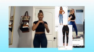 'FASHION NOVA JEANS Try On Haul Size 5| UPDATING MY JEANS COLLECTION ! ! ! !'