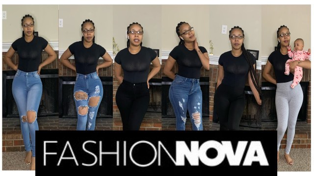 'Fashion Nova Jeans Try On Haul | Size 5 & 7 | BADDIE ON A BUDGET'