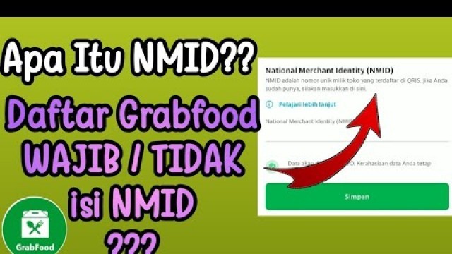 'Daftar Grabfood Mentok Di NMID❓ WAJIB / TIDAK❓'