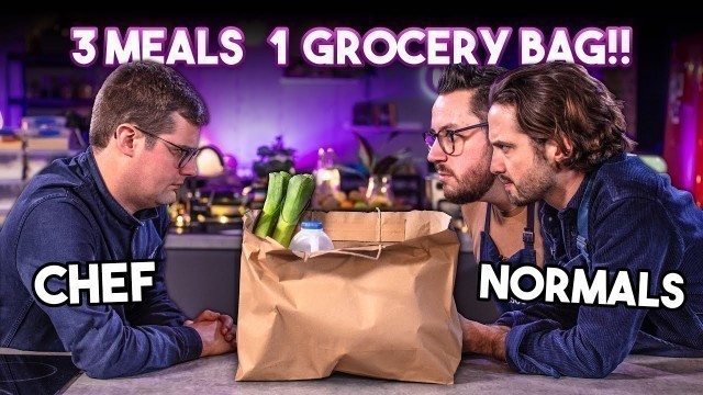 'Grocery Shop Challenge: Chef vs Normals | Ep.2 Sorted Food'