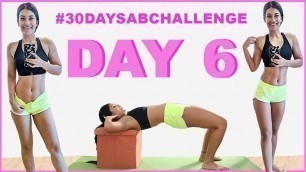 'DAY 6 | 400 Reps |#30daysabchallenge | Indian Female Fitness | Yogasini'