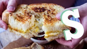 'Ultimate Grilled Cheese Sandwich Recipe | SORTEDfood'