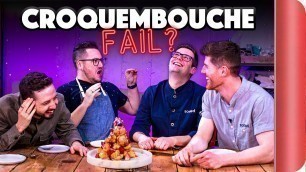 'CROQUEMBOUCHE (Profiterole Tower) Recipe Relay Challenge!! | Pass It On S2 E8'