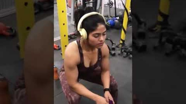 'Shivani Gupta Indian young female bodybuilder 