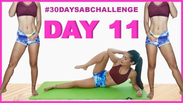 'DAY 11 | Cardio-Abs |#30daysabchallenge | Indian Female Fitness | Yogasini'