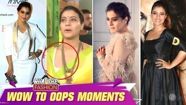 'Kajol And Her Unique Fashion Grabbed Eyeballs | WOW And Oops Moment | What The Fashion'