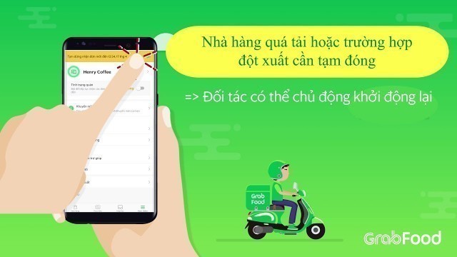 '[GrabFood] Hướng dẫn sử dụng GrabMerchant'