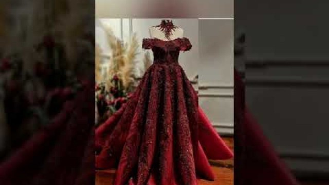 'Red Bridal Dress 2022 ||AJ Fashion House||'