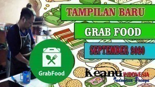 'TAMPILAN GRABFOOD MERCHANT TERBARU September 2020'