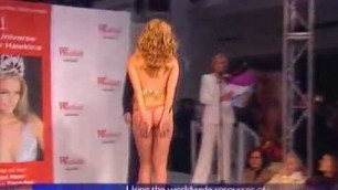 'OOPS! Skirt Falls Down on catwalk - Miss Universe - Jennifer'