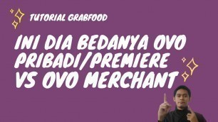 'Beda ovo pengguna premiere dan ovo merchant'