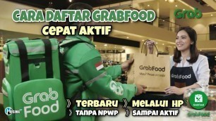 'Cara Daftar GrabFood Merchant Terbaru 2021 sampai Aktif'