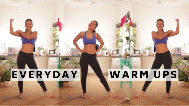 'EVERYDAY WARMUPS | INDIAN FEMALE FITNESS | YOGASINI'