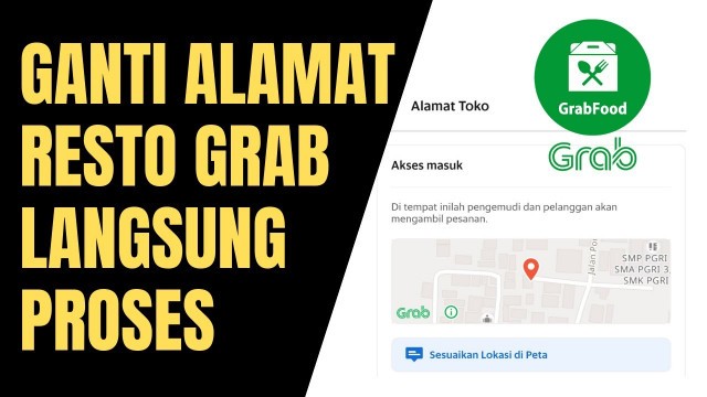 'Cara Ganti Alamat Resto di Grabfood Terbaru 2022 | Rubah Alamat Resto Grabfood Merchant'