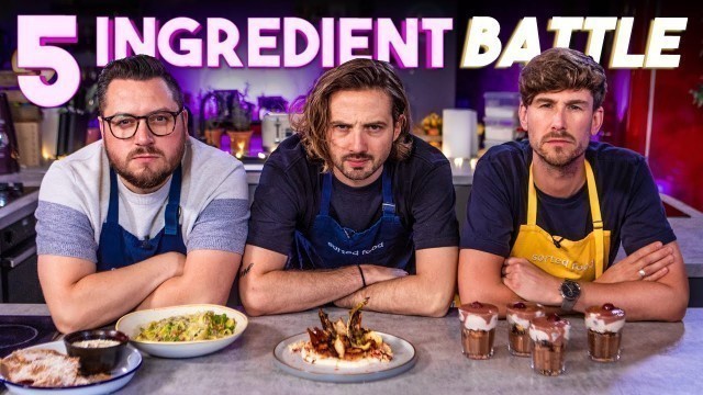 'ULTIMATE 5 INGREDIENT COOKING BATTLE | Sorted Food'