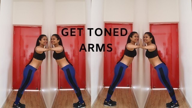 'GET TONED ARMS | YOGASINI | Indian Female Fitness |'