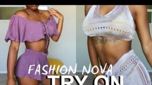 'FASHION NOVA TRY-ON & HONEST REVIEW!!'