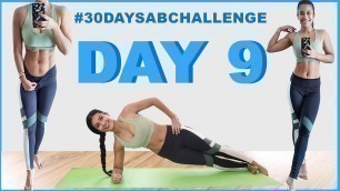 'DAY 9 | Jumprope-Abs |#30daysabchallenge | Indian Female Fitness | Yogasini'