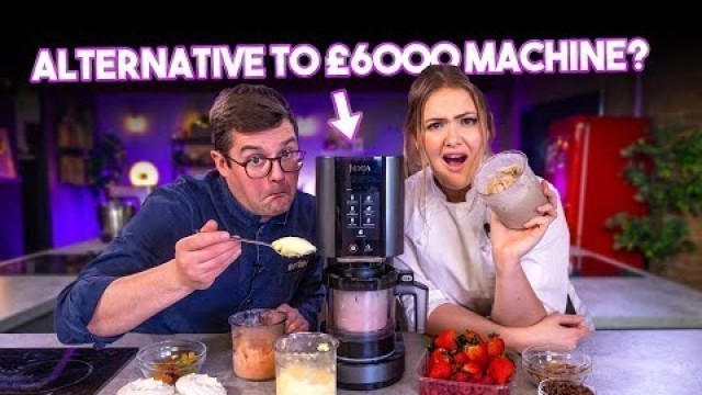 '2 Chefs Test Home Alternative to £6000 Restaurant Ice Cream Machine | Sorted Food'