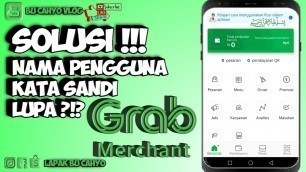 'Cara mengatasi grab merchant tidak bisa login'