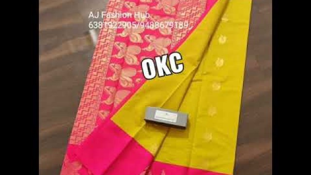 'Korvai silk cotton sarees by [AJ Fashion Hub]'