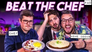 'Beat The Chef: Ultimate Key Lime Pie Battle | Sorted Food'