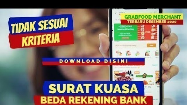 'CARA DOWNLOAD SURAT KUASA GRABFOOD MERCHANT TERBARU DESEMBER 2020 | SITUS RESMI GRABFOOD'