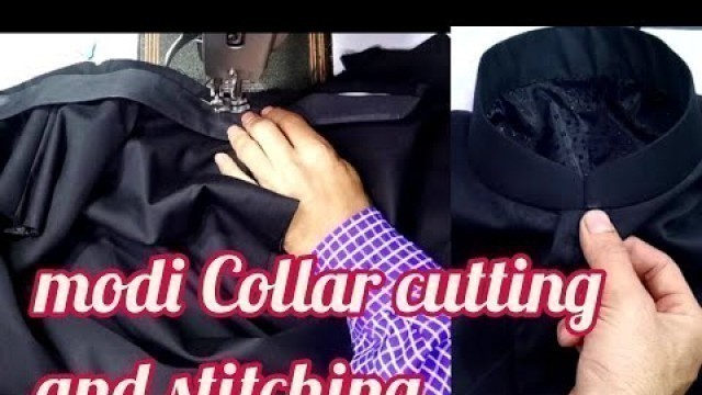 'Modi Collar cutting & stitching'