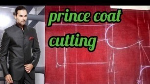 'Jodhpuri Prince coat cutting'