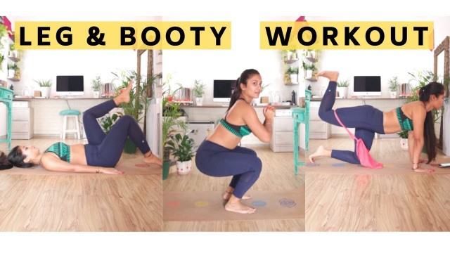 'LEG & BOOTY WORKOUT | INDIAN FEMALE FITNESS | YOGASINI'