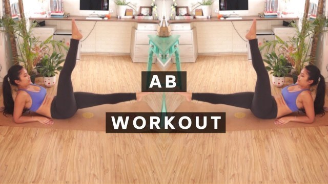 'AB WORKOUT | INDIAN FEMALE FITNESS | YOGASINI'