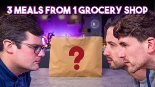 'Grocery Shop Challenge: Chef VS Normals Ep 3 | Sorted Food'