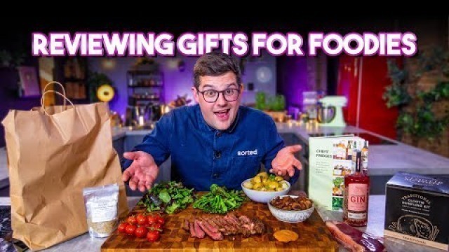 'Chef Reviews Gift Ideas for Foodies | Sorted Food'