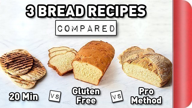 '3 Bread Recipes COMPARED #ad'