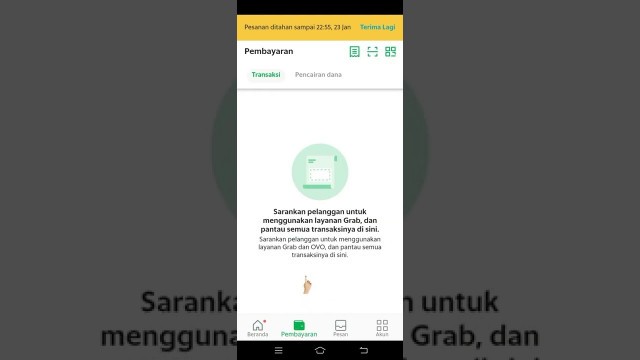 'Cara melihat pencairan dana di grabfood merchant #Shorts'