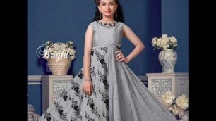 'Designer Kids Gown Anarkali  dress Collections by [AJ Fashion Hub]'