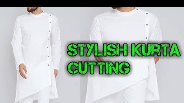 'Stylish man kurta full cutting, deginer kurta cutting for man'