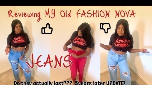 'TEA ON FASHIONNOVA JEANS