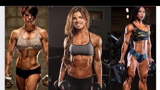 'FITNESS GYM FEMALE BODYBUILDERS'