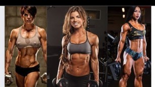 'FITNESS GYM FEMALE BODYBUILDERS'