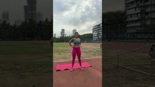 'Stretching Routine for Mobility|Weight Loss | Indian Female Fitness | #Shorts #RichFitFam #RichiShah'