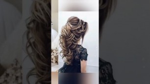 'Beautiful Hairstyle For Brides ||AJ Fashion House||'